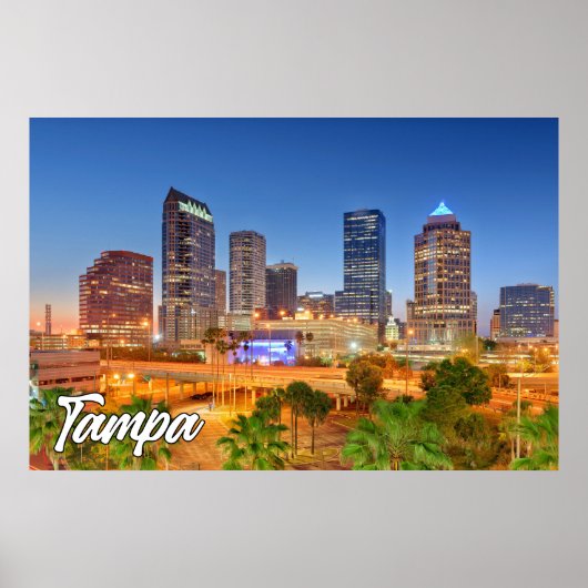 Tampa, Florida, Verenigde Staten Poster (Voorkant)