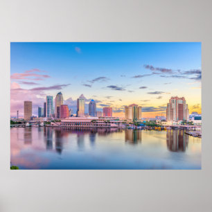Tampa, Florida, Verenigde Staten Poster