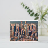 Tampa, Florida Vintage Reizen Briefkaart (Staand voorkant)