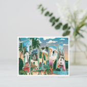 Tampa, Florida Vintage Reizen Briefkaart (Staand voorkant)