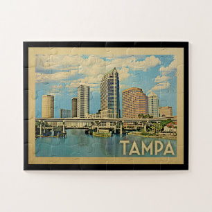 Tampa Florida Vintage Travel Legpuzzel