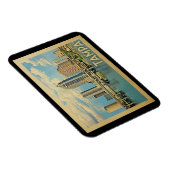 Tampa Florida Vintage Travel Magneet (Rechterzijde)