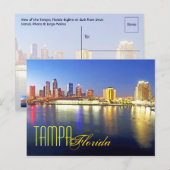 Tampa, Florida, VS Briefkaart (Voorkant / Achterkant)