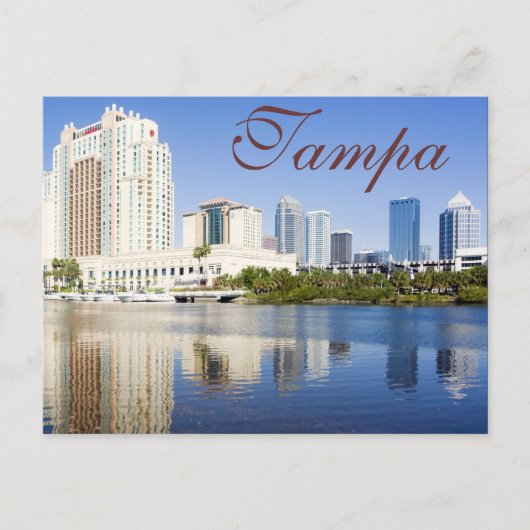 Tampa, Florida, VS Briefkaart (Voorkant)