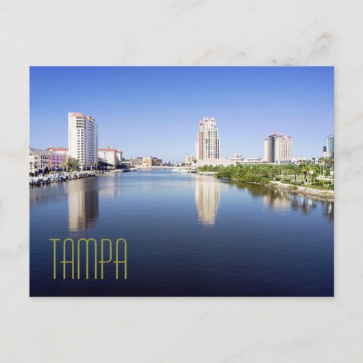 Tampa, Florida, VS Briefkaart (Voorkant)