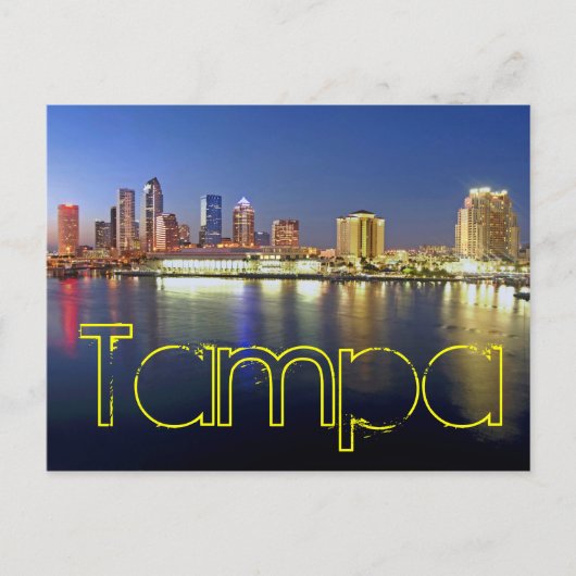 Tampa, Florida, VS Briefkaart (Voorkant)