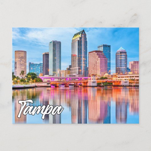 Tampa, Florida, VS Briefkaart (Voorkant)