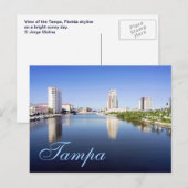 Tampa, Florida, VS Briefkaart (Voorkant / Achterkant)