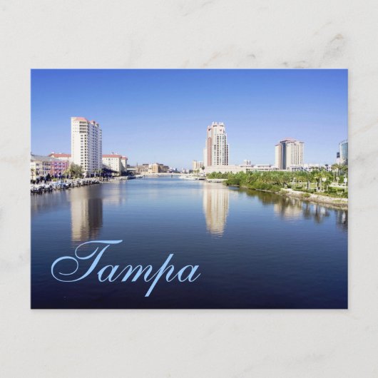 Tampa, Florida, VS Briefkaart (Voorkant)