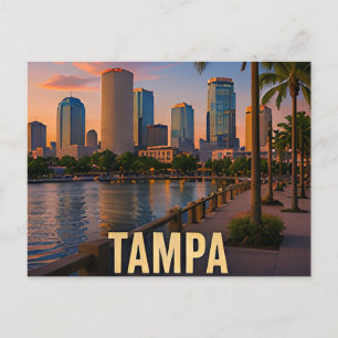 Tampa Florida Waterfront Reis Cadeau Briefkaart