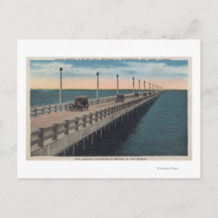Tampa, FloridaView of Gandy BridgeTampa, FL Briefkaart