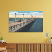 Tampa, FloridaView of Gandy BridgeTampa, FL Canvas Afdruk (Insitu (Woonkamer))
