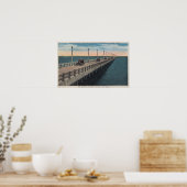 Tampa, FloridaView of Gandy BridgeTampa, FL Poster (Keuken)