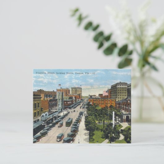 Tampa - Franklin Street Briefkaart (Staand voorkant)