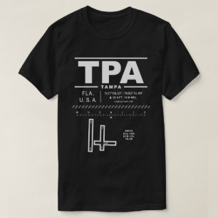 Tampa International Airport TPA T-shirt