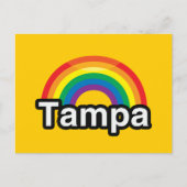 TAMPA LGBT PRIDE RAINBOW BRIEFKAART (Voorkant)