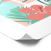 Tampa Map Print, 22 "x28" Poster (Hoek)