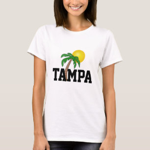 Tampa, palmboom van Florida T-shirt