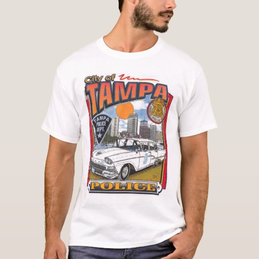 Tampa Politiedienst  T-shirt (Voorkant)