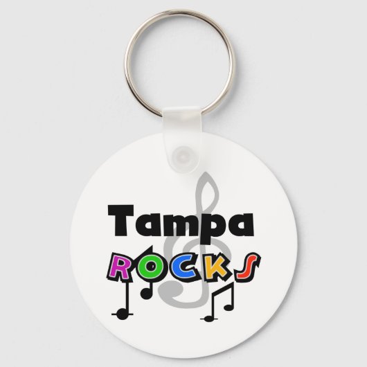 Tampa Rocks Sleutelhanger (Voorkant)