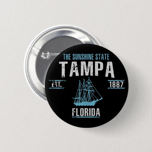 Tampa Ronde Button 5,7 Cm (Voorkant /achterkant)