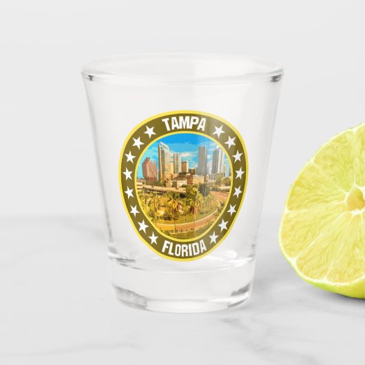 Tampa Shot Glas (Voorkant)