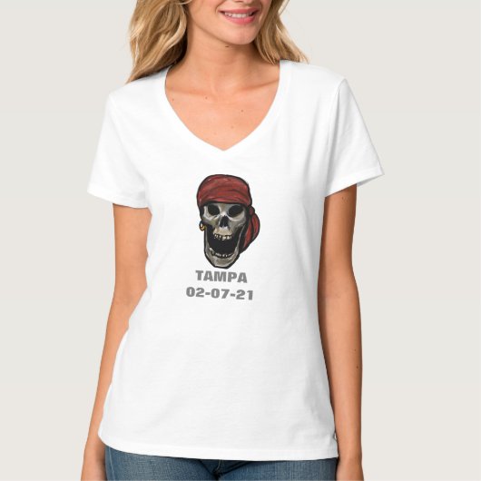 TAMPA SKULL T-SHIRT (Voorkant)