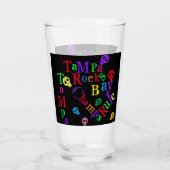 TAMPA SKULLS GLAS (Voorkant)