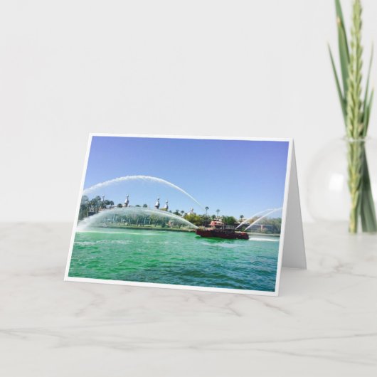 Tampa St Patrick's Day Note Kaart<Blank Inside> Bedankkaart (Voorkant)
