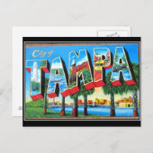 Tampa stad  Briefkaart (Voorkant / Achterkant)