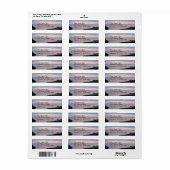 Tampa Sunset Etiket (Full Sheet)