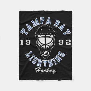 Tampa Y Lightning Hockey Mask Zwart Officieel Geli Fleece Deken