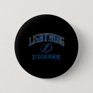 Tampa Y Lightning Vintage Hockey Grijs Officieel G Ronde Button 5,7 Cm