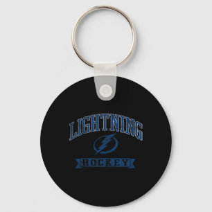 Tampa Y Lightning Vintage Hockey Grijs Officieel G Sleutelhanger