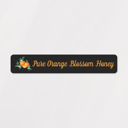 Tamper-Evident Seal – Sinaasappel Blossom Honey Ja Labels (Design 1)