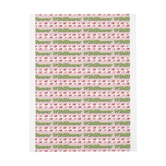 Tamper-Proof Wildflower Honey Jar Lid Labels (Vel)