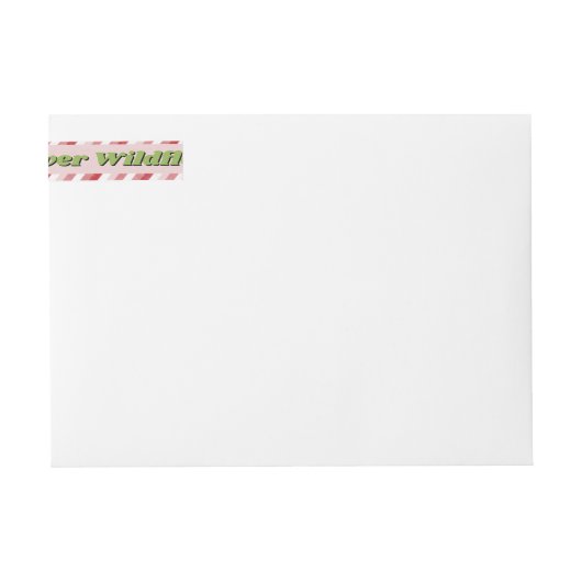 Tamper-Proof Wildflower Honey Jar Lid Labels (Voorkant)