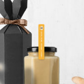 Tamperdichte zegel met deksel van de Logo Honey Ja Labels