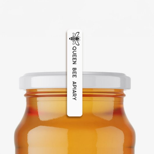 Tamperdichte zegel met deksel van de Logo Honey Ja Labels