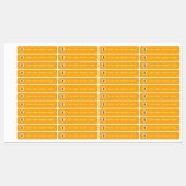 Tamperdichte zegel met deksel van de Logo Honey Ja Labels (Vel)