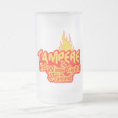 Tampere Hot Wings-mok - kies stijl en kleur Matglas Bierpul (Center)