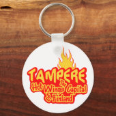 Tampere Hot Wings sleutelhanger (Voorkant)