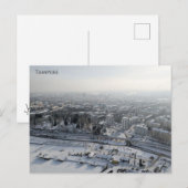Tampere in de Winter Briefkaart (Voorkant / Achterkant)