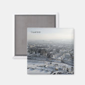 Tampere in de Winter Magneet (Voorkant / Achterkant)