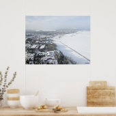 Tampere in de Winter Poster (Keuken)
