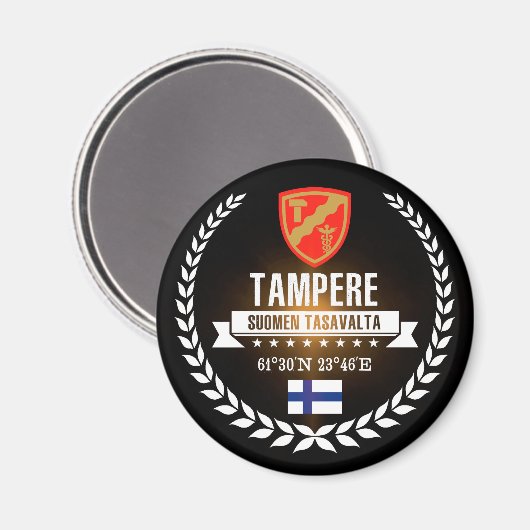 Tampere Magneet (Voorkant / Achterkant)