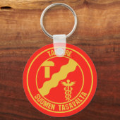 Tampere Round Emblem Sleutelhanger (Voorkant)