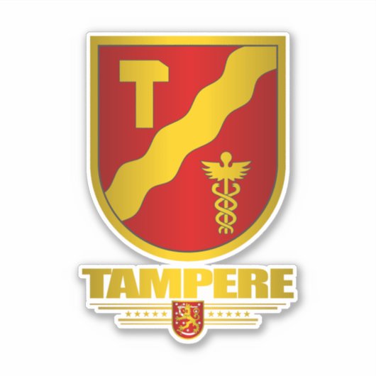 Tampere Sticker (Voorkant)