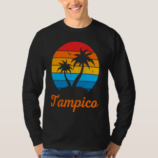 Tampico Mexico Gezinsvakantie Strand Tropisch T-shirt