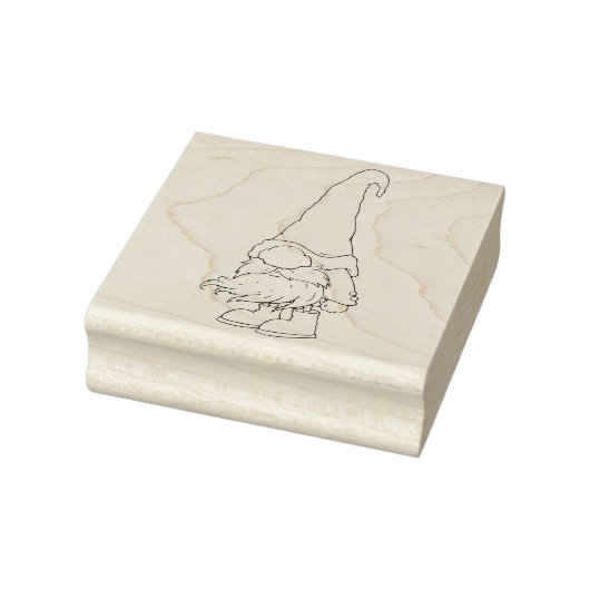 Tampon encreur en bois rubberstempel (Stempel)